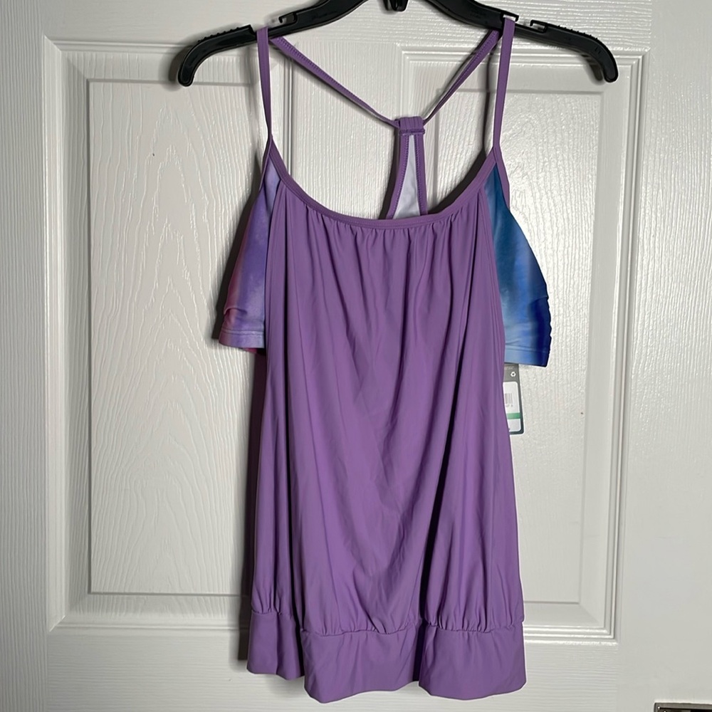 NWT Speedo fairy wren swimsuit tank top
